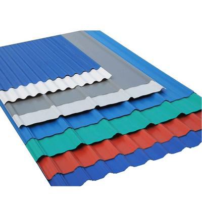 China Prepainted Roofing Sheet Color PPGI Corrugated Roofing Steel Sheet for sale