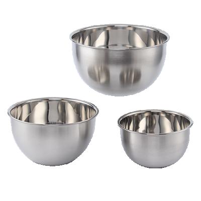 China Sustainable Popular High Quality Stainless Steel Mixing Bowl for sale