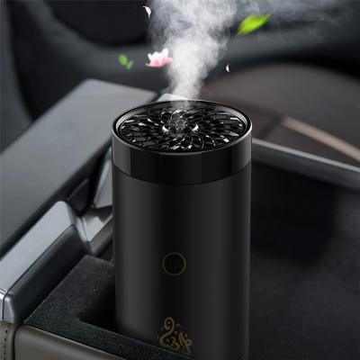 China Type-C High Quality Car Rechargeable Electronic Censer Middle East Islam Censer Electric Aroma Censer Portable Arabic Burner for sale