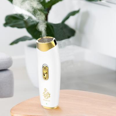 China USB Electric Incense Burner Rechargeable Bakhoor Bokhoor Oud in Dubai UAE Arabic Bakhoor Portable Electric Censer for sale