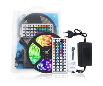 China Theme Park Wifi IR Flexible Waterproof Accessible Luces Neon Radio 5050 2835 RGB Kits Led Strip Lights For Bedroom for sale