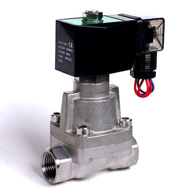 China Hotels Stainless Steel Solenoid Valve 2 Way for sale