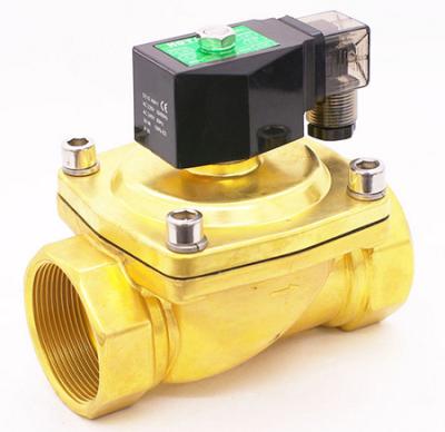 China NBR 2 Way Zero Pressure Start Solenoid Valve , 2 Inch Water Solenoid Valve for sale