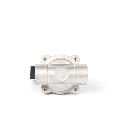 China Hotels 2 Way Pipe Connector Natural Gas Brass Solenoid Valves for sale