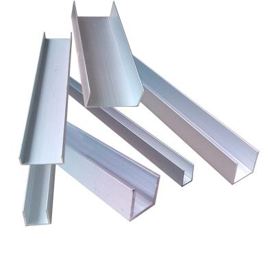 China Decorations Extrusion 6063 Profile Aluminum Housing Channels For Led Strip Light , U-Profile for sale