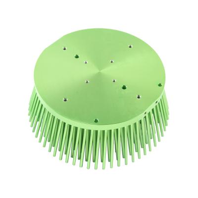 China Heat sinl for LED light or LED grow light 50-500w LED heatsink high power led heatsink 150mm PINE FIN Forge flared heatsinks for sale