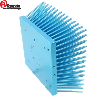 China Led lighting radiator factory direct sale 120W flared pin fin radiator cxb 3590 with prices for sale