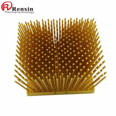 China Pre drilled led pin fin passive radiator led cxb 3590 /v29 /clu 058/048. for sale