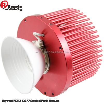 China LED gorw lights thermal pin fin hetasink for 65watts CXB3070 CLU048 Ver13 for sale