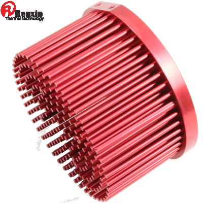 China Led lighting high accuracy machining led radiator pin heatsink for cob cxb 3590 for sale