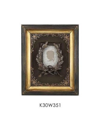 China Creatve CREATIVE SHADE CLASSIC BOX FRAME FOR WALL DECOR HOME DECORATION WITH SILK PRINT and RESIN MINI FRAME for sale