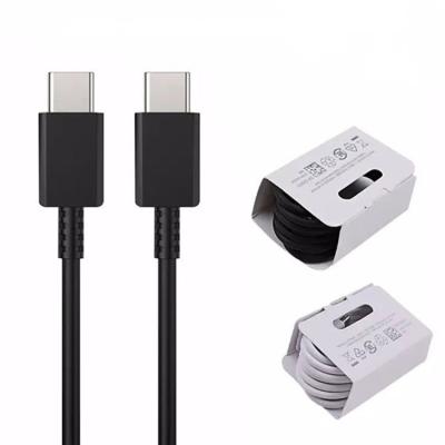 China Wholesale Original Usb Fast Charging 1M Type C Speed ​​Data Cable To Type To C 3A Fast Charging Cable For Samsung Note10 s20 s21 Usb Cable for sale