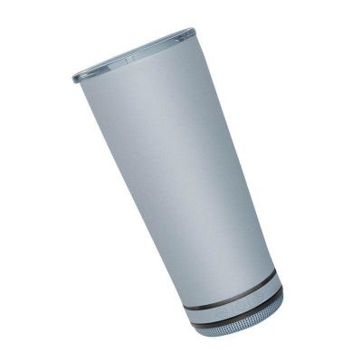 China Portable Blue Wireless Outdoor Water Cup Loudspeaker Tooth Phone Function BT Wireless Speaker With Flashlight for sale