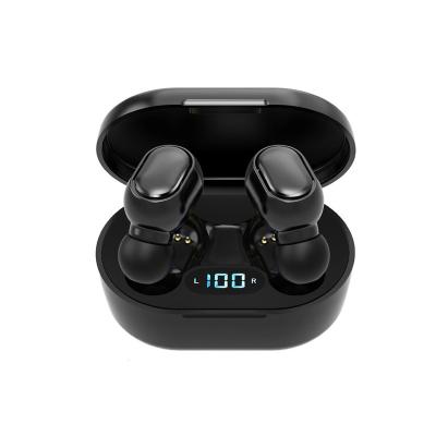 China Hot selling headphone TWS headphone sports bass earplugs LED display band neckband wireless magnetic suction e7s earplug for sale