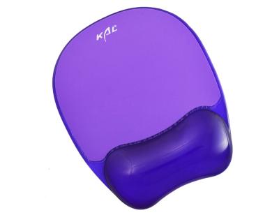 China With Wrist Rest Purple Ergonomic Jelly Gel Wrist Rest Promotional Sale Best Mouse Pad for sale