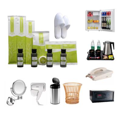 China Desgin Modern Full Range Hotel Amenities Set Other Hotel Accessories Star Hotel Use for sale