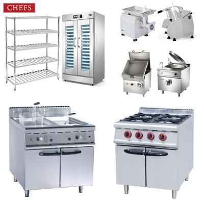 China Commerical Stainless Steel 304# 700/900 Series Industrial Gas Kitchen Professional Project / Electric Cooking Equipment for sale