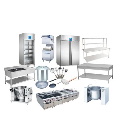 China Commercial Stainless Steel CHEFS Hotel Kitchen Equipment Hotel Cooking Kitchen Equipment Supplies for sale