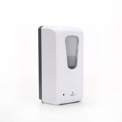 China 900ml Auto Soap Dispenser Modern Automatic Foaming White Soap Dispenser For Hotel for sale