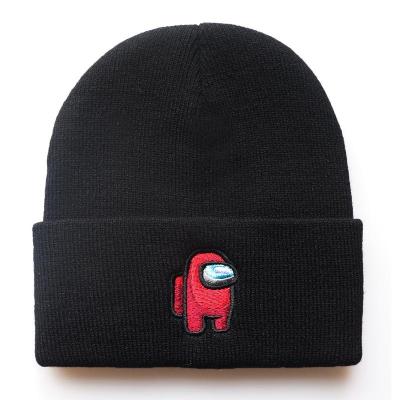 China High Quality Custom Made JOINT Logo Winter Hat Cheap Acrylic Embroidery Beanies for sale