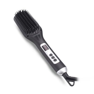 China Compact Hottest Comb Hot Air Straightening Brush for sale