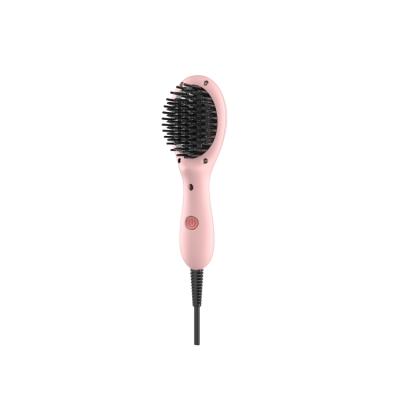 China Compact Adjustable Temperature Multifunctional Electric Straight Hair Brush Comb for sale