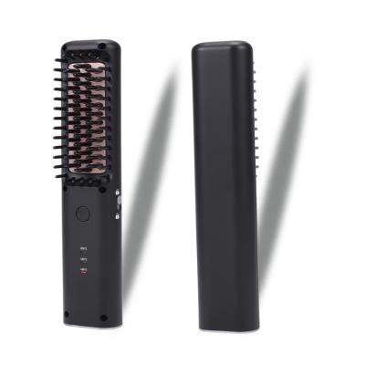 China Wholesale Compact Electric Comb Brush Electric Comb Sweep Dry and Wet Portable Electric Comb for sale