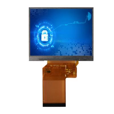 China Security / Industrial Control / Instrument TN Touch Screen LCD Display / Class 3.5 Inch 320*240 Tft Transparent Manufacturing for sale