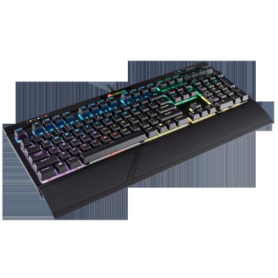 China Anti-Ghosting USB Wired Gaming Glow Keyboard 104 Keys CHERRY MX LED Rainbow Mechanical Suspended Backlit Keyboards For PC Computer Laptop for sale