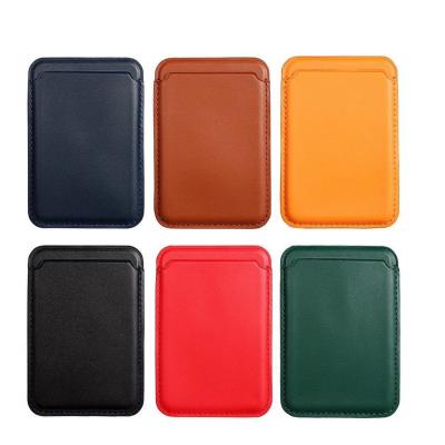 China 2020 Best Selling Original Anti-fall Magnet Phone Case Credit Card Leather Wallet Pouch for iphone 12 pro max for sale