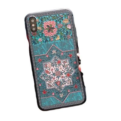 China Chinese Style Chinese Style Smartphone Accessories PC +IMD Phone Case For iPhone X/XR for sale