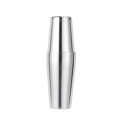 China Shaker Bottle OEM Protein Cups Metal Bartender Kit With Logo Bar Tool Stainless Steel Viable Cocktail Shaker for sale