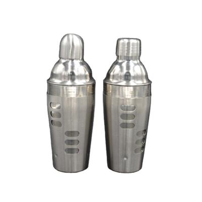 China Hot Seller High Quality Stainless Steel Cocktail Shaker Viable For Bar Accessories for sale