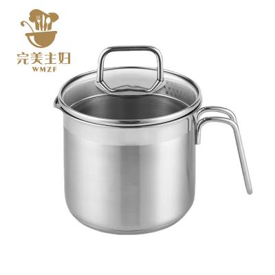 China Sustainable Hot Sale Wholesale Customized Stainless Steel Small Hardware Soup Pot Kitchen Cooking Supplies Accessories for sale