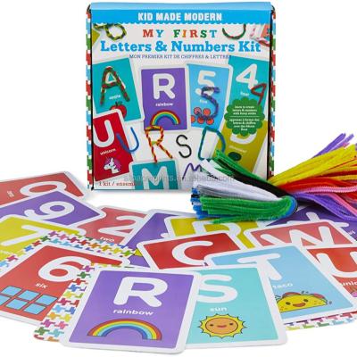 China Clothing Kids Ages 6 and Arts and Crafts Prompts for Toddlers My First Letters Numbers Kit for sale