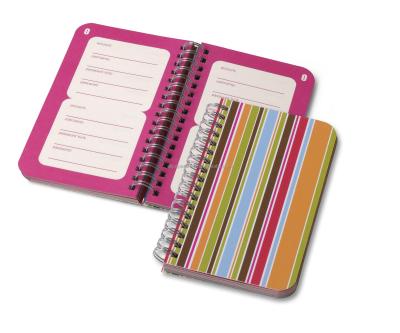 China Spiral LogbookAlphabetical Hostname and Password Organizer Tabs Planner Notebook for sale