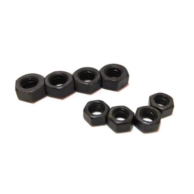 China Heavy Industry Customize Nuts Black Stainless Steel Factory Price High Quality Nut NUTS for sale