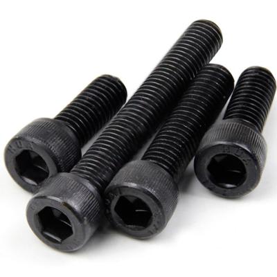 China Stainless Steel Made In Porcelain DIN912 Black , Galvanized Hex Socket Head Screws for sale