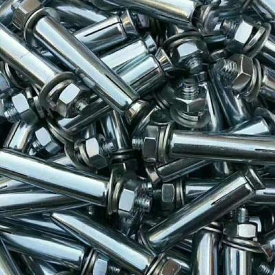 China GALVANIZED steel ELEVATOR EXPANSION ANCHOR BOLT WITH HEX NUT AND WAHSRE for sale