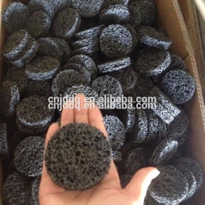 China Removing Tough Materials Without Changing Its Shape For Cleaning And Stripping Abrasive Disc With Center Hole, Black, 50mm for sale