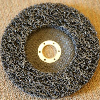 China Paint and Rust Removal Clean and Strip Abrasive Disc Paint and Rust Removal Disc 180mm Black Color for sale