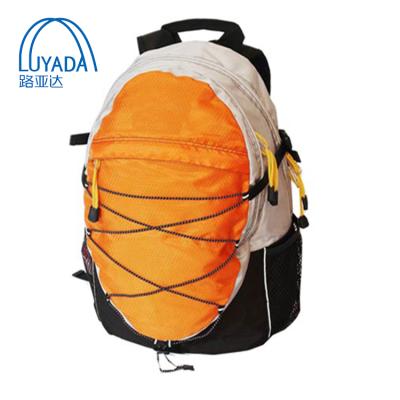 China With USB Experienced Staff Expensive Orange School Hiking Backpack Bag For High Grade for sale