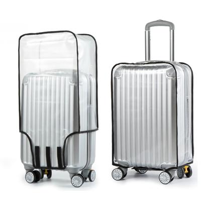 China Transparent PVC Case Dustproof PVC Trolley Case Cover Luggage Protective Cover Travel Cover for sale