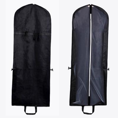 China Fashion Garment Dress Bag For Wedding Garment Bag Cover Storage Clothes Cover NO-WOVEN Dustproof Bag for sale