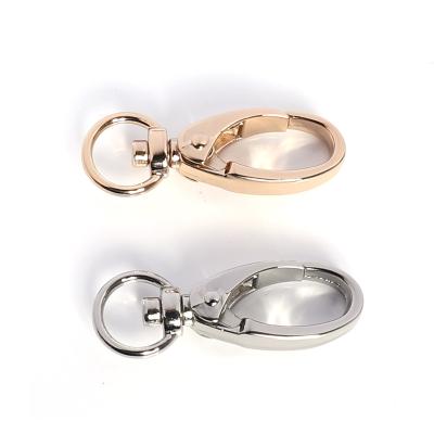 China Factory Customized High Quality Waterproof And Antioxidant Zinc Alloy Rotary Metal Spring Hook Factory Wholesale for sale