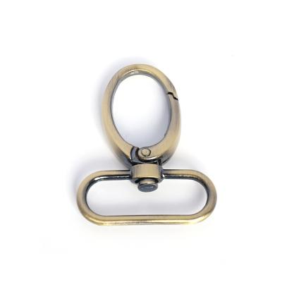 China Factory Wholesale Waterproof And Antioxidant Customized Metal Rotary Snap Hook For Bag Key Chain Hook for sale