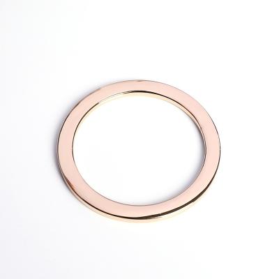 China Fashion Manufacturers Customize High Quality Round Metal Ring Buckle 62mm O-ring Buckle Bag Accessories for sale