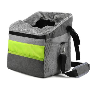 China Custom Made Pet Carrier Backpack Bicycle Pet Waist Bag Bicycle Pet Carrier Basket Bike Carrier Backpack for sale