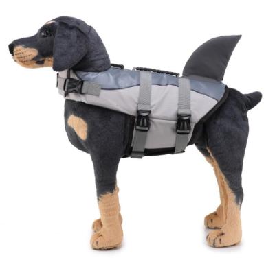 China Viable Flotation Vest Pet Rescue Dog Swimsuit Mermaid Ripstop Reflective Lifesaver With Shark Tail for sale