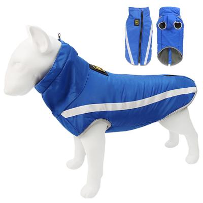 China 2021 Wholesale Autumn And Winter Pet Thickened XL Dog Clothes Large Dog Viable Warm Luxury Thoughtful Outdoor Jacket for sale